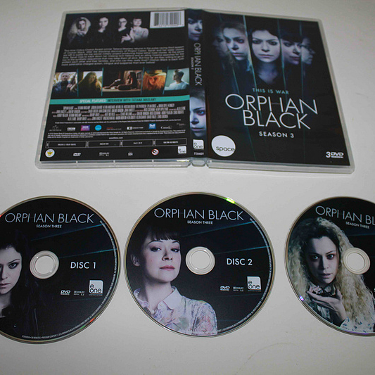 Orphan Black Season 1-3 dvd-1